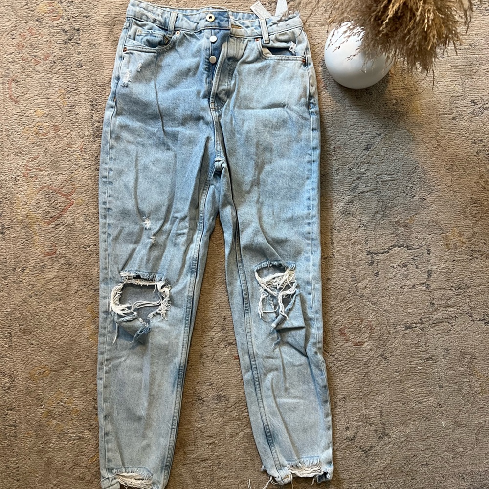 Zara mom jeans size 6